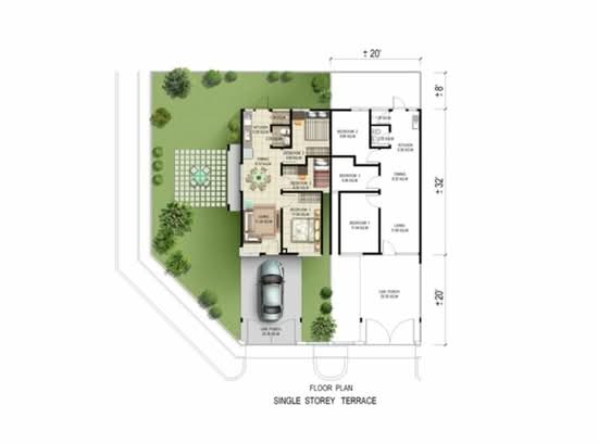 Hijauan Valdor - Floor Plan - iProperty.com.my