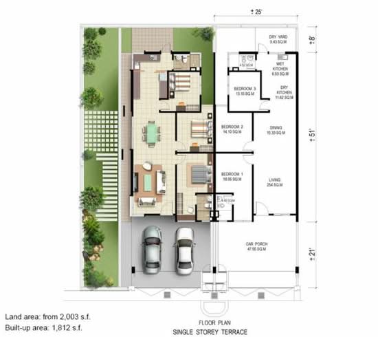 Hijauan Valdor - Floor Plan - iProperty.com.my