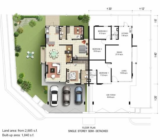 Hijauan Valdor - Floor Plan - iProperty.com.my