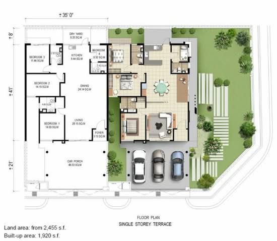 Hijauan Valdor - Floor Plan - iProperty.com.my