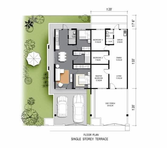Hijauan Valdor - Floor Plan - iProperty.com.my