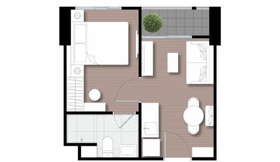 NUE Noble Srinakarin-Lasalle - Floor Plan