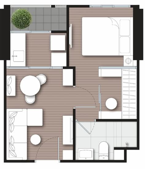 NUE Noble Srinakarin-Lasalle - Floor Plan