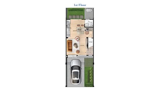 Indy 4 Bangna km.7 - Floor Plan