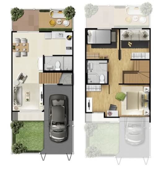 Pleno Rattanathibet – Chaiyaphruek - Floor Plan