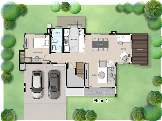Casa Grand Ratchapruek - Rama 5 : คาซ่า แกรนด์ ราชพฤกษ์ - พระราม 5 - Floor Plan