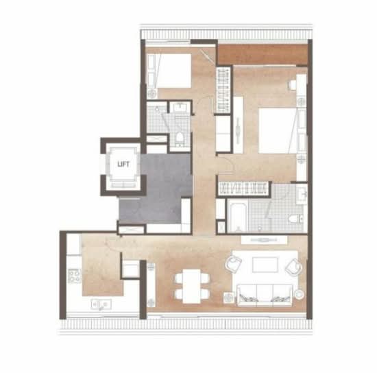 Chalermnit Art De Maison - Floor Plan
