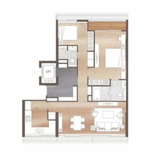 Chalermnit Art De Maison - Floor Plan