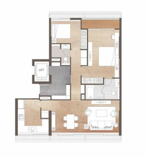 Chalermnit Art De Maison - Floor Plan