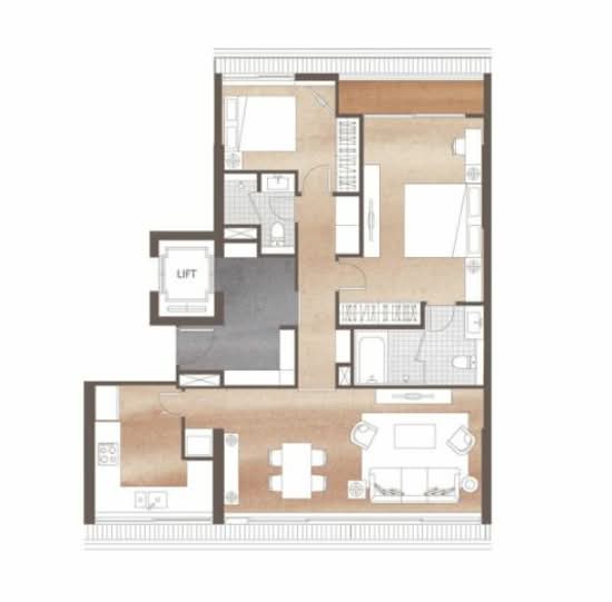 Chalermnit Art De Maison - Floor Plan
