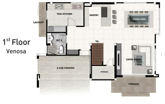 Perfect Place Rattanathibet - Floor Plan