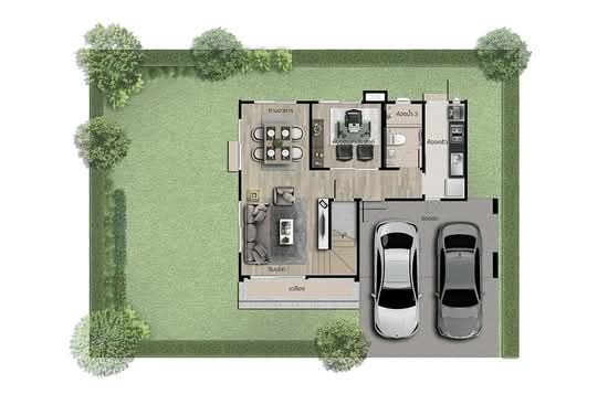Saransiri Korat : สราญสิริ โคราช - Floor Plan