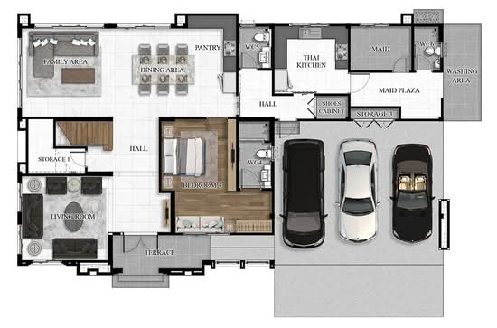 Grand Bangkok Boulevard Ratchaphruek-Charan - Floor Plan