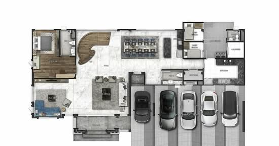 Grand Bangkok Boulevard Bangna-Onnut : แกรนด์ บางกอก บูเลอวาร์ด บางนา - อ่อนนุช - Floor Plan