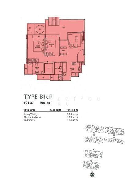 ClementiWoods Condominium, West Coast Road, Buona Vista / West Coast / Clementi New Town, 2 Bedrooms, 1,238 sqft, Condominium For Sale, by Alvin Lim, 500296218 - 2D - PropertyGuru.com.sg