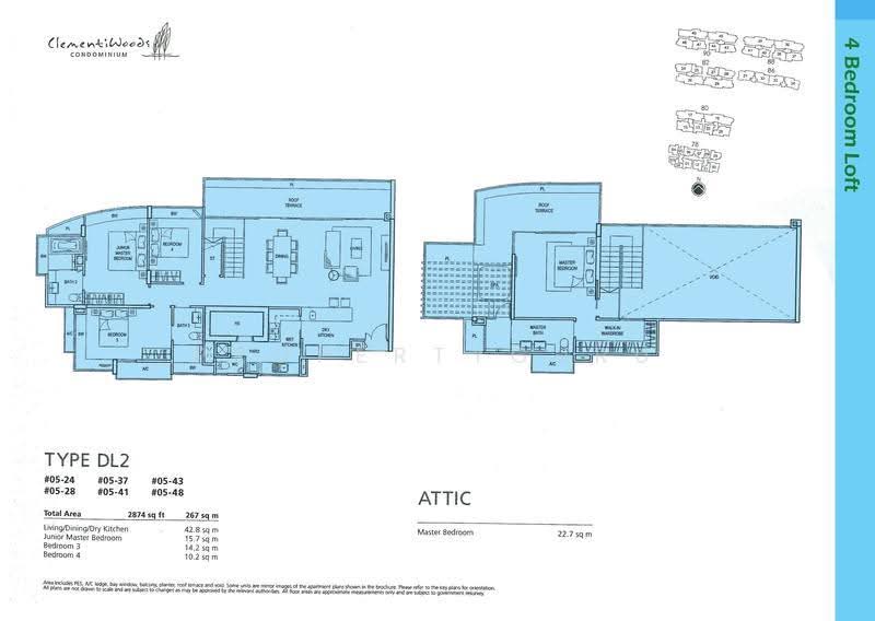 ClementiWoods Condominium, 82 West Coast Road, Buona Vista / West Coast / Clementi New Town, 4 Bedrooms, 2,875 sqft, Condominium For Sale, by Vernon Low, 500274518 - 2D - PropertyGuru.com.sg