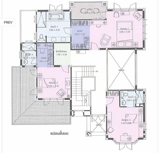 Anaville Suvarnabhumi - Floor Plan