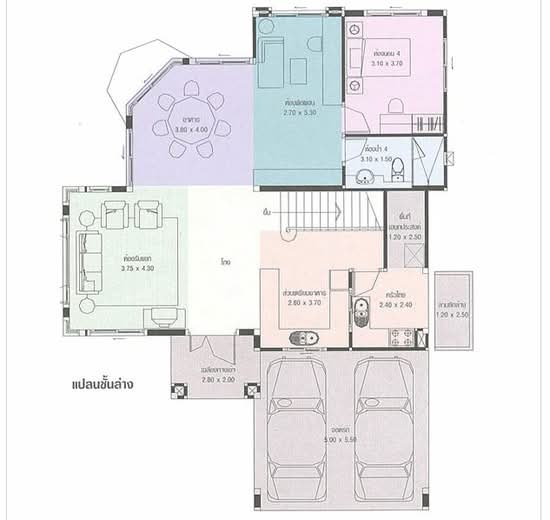 Anaville Suvarnabhumi - Floor Plan