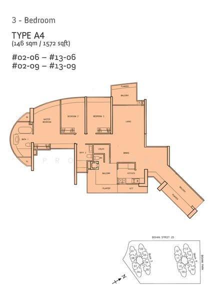 Clover By The Park, 6 Bishan Street 25, Ang Mo Kio / Bishan / Thomson, 3 Bedrooms, 1,572 sqft, Condominium For Sale, by Anne Lay, 500237926 - 2D - PropertyGuru.com.sg