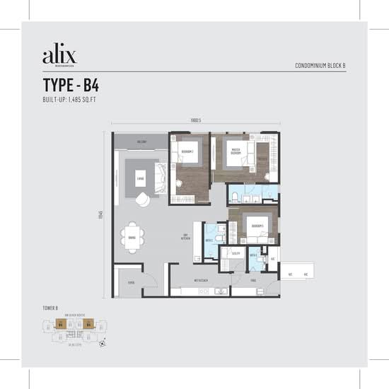 ALIX Residences - Floor Plan - iProperty.com.my