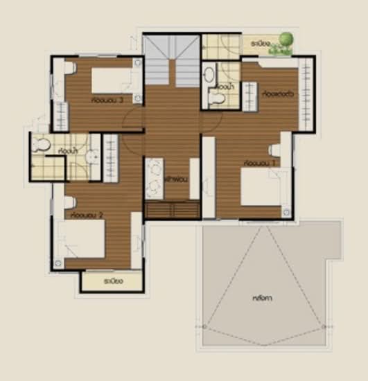 Home Place The Park Wongwan – Rama 9 - Floor Plan