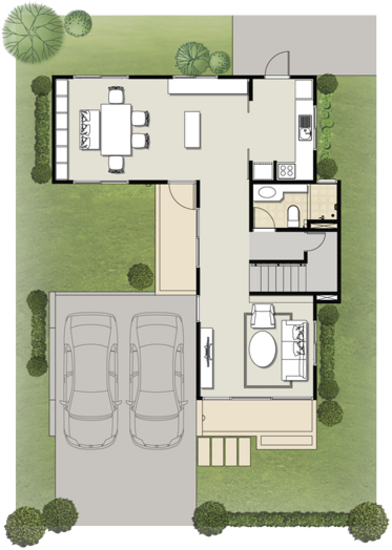 Home Place The Park Wongwan – Rama 9 - Floor Plan
