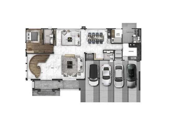 Grand Bangkok Boulevard Bangna-Onnut : แกรนด์ บางกอก บูเลอวาร์ด บางนา - อ่อนนุช - Floor Plan
