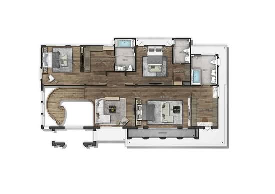 Grand Bangkok Boulevard Bangna-Onnut : แกรนด์ บางกอก บูเลอวาร์ด บางนา - อ่อนนุช - Floor Plan