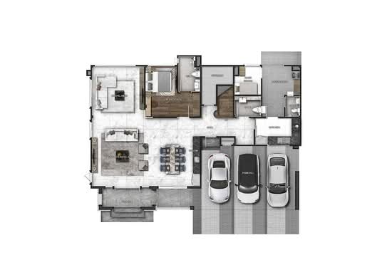 Grand Bangkok Boulevard Bangna-Onnut : แกรนด์ บางกอก บูเลอวาร์ด บางนา - อ่อนนุช - Floor Plan