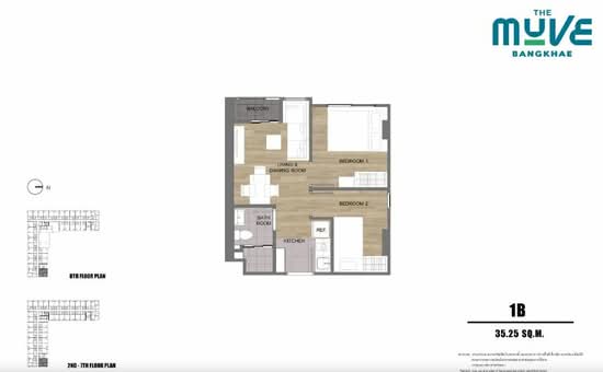 The Muve Bangkhae : เดอะ มูฟ บางแค  - Floor Plan