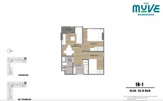 The Muve Bangkhae : เดอะ มูฟ บางแค  - Floor Plan