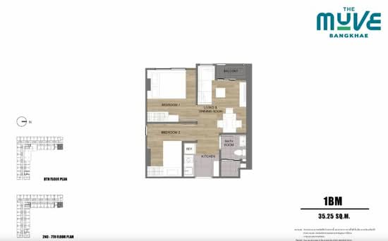 The Muve Bangkhae : เดอะ มูฟ บางแค  - Floor Plan