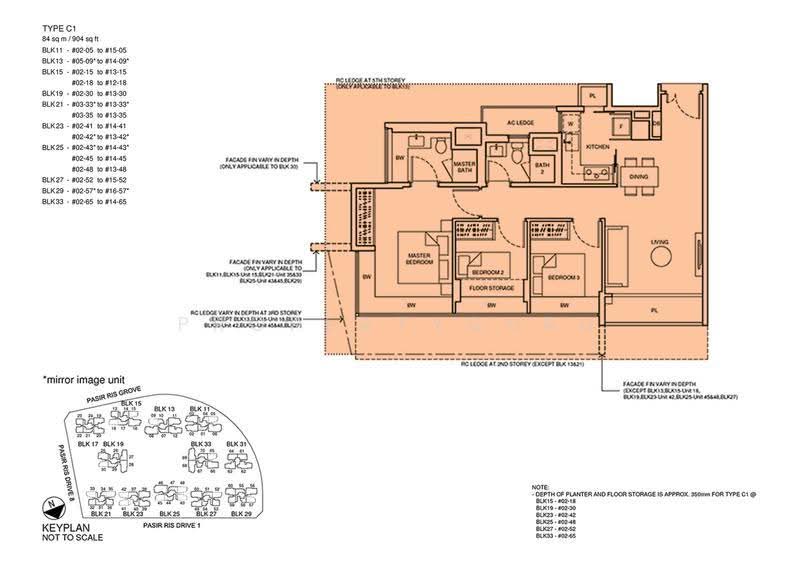 Coco Palms, 21 Pasir Ris Grove, Pasir Ris / Tampines, 3 Bedrooms, 904 sqft, Condominium For Rent, by Roy Chong, 500221885 - 2D - PropertyGuru.com.sg