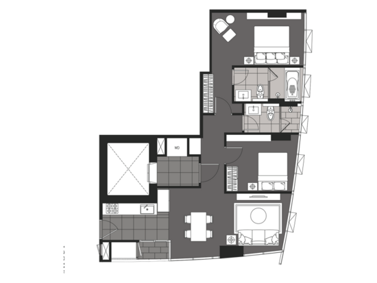 AESTIQ Thonglor : เอสทีค ทองหล่อ - Floor Plan