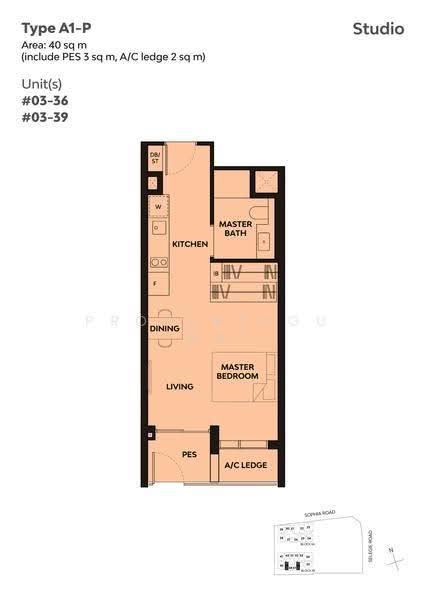 The Collective At One Sophia, 1A Sophia Road, Orchard / River Valley, Studio, 452 sqft, Condominium For Sale, by Stephen Yeo, 500278426 - 2D - PropertyGuru.com.sg
