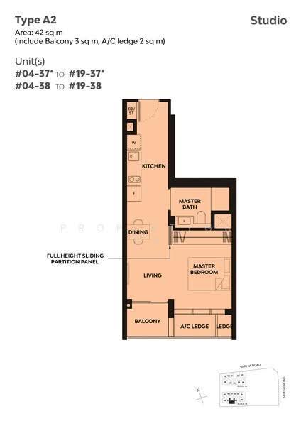 The Collective At One Sophia, 1A Sophia Road, Orchard / River Valley, Studio, 452 sqft, Condominium For Sale, by Stephen Yeo, 500278426 - 2D - PropertyGuru.com.sg