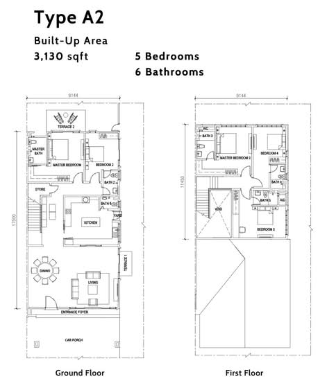 City of Elmina : Hevea - Floor Plan - iProperty.com.my