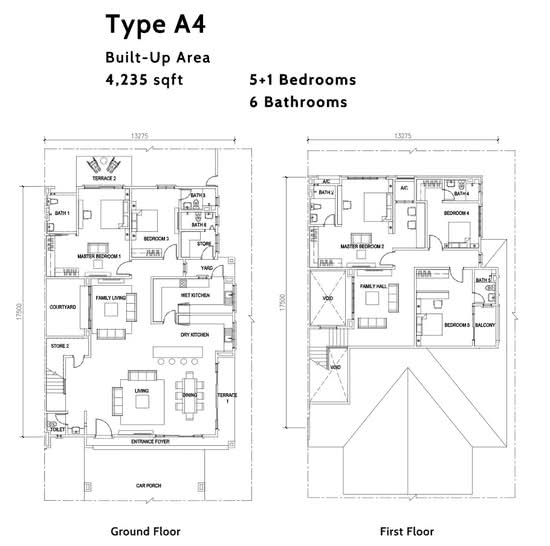 City of Elmina : Hevea - Floor Plan - iProperty.com.my
