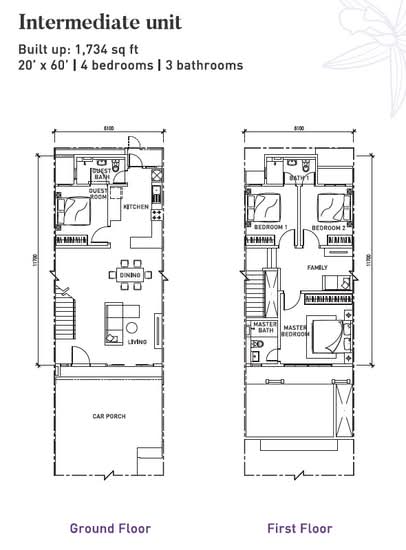 Nilai Impian : Dayana - Floor Plan - iProperty.com.my