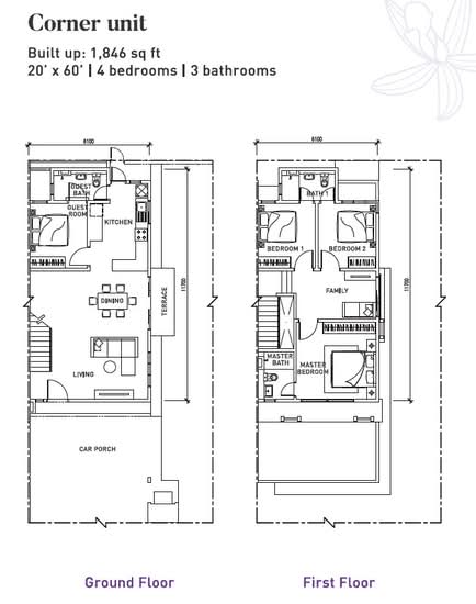 Nilai Impian : Dayana - Floor Plan - iProperty.com.my