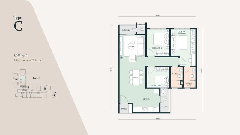 Servis Apartment untuk Dijual di The Atera @ Petaling Jaya - Phase 2 - Aneka Sepakat Sdn Bhd - PropertyGuru.com.my