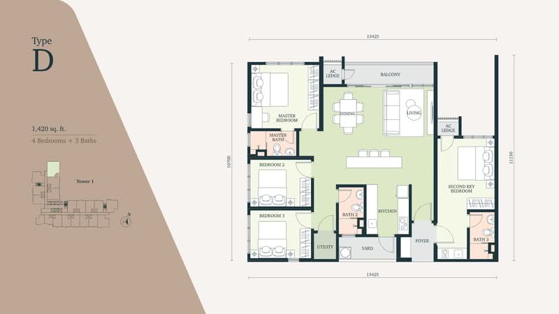 Servis Apartment untuk Dijual di The Atera @ Petaling Jaya - Phase 2 - Aneka Sepakat Sdn Bhd - PropertyGuru.com.my
