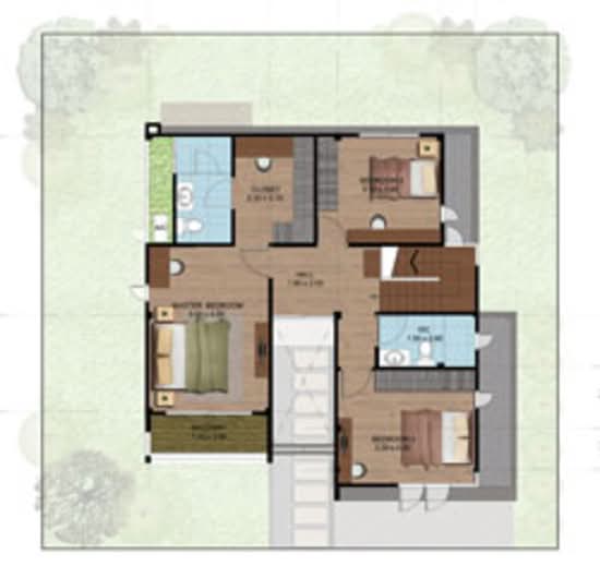 Villa Arcadia Srinakarin : วิลล่า อะคาเดีย ศรีนครินทร์ - Floor Plan