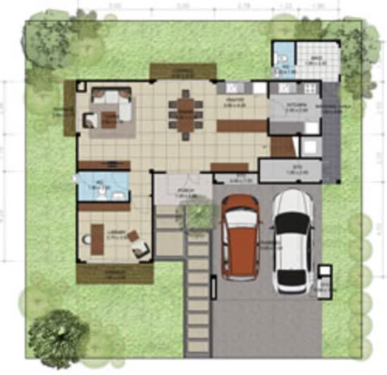 Villa Arcadia Srinakarin : วิลล่า อะคาเดีย ศรีนครินทร์ - Floor Plan
