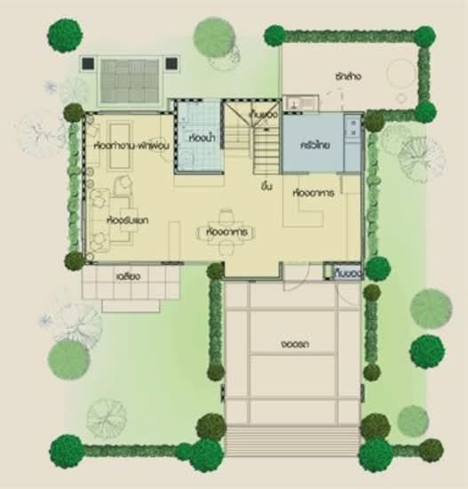 Homeplace Wongwaen Rattanathibet : โฮมเพลส วงแหวนรัตนาธิเบศร์ - Floor Plan