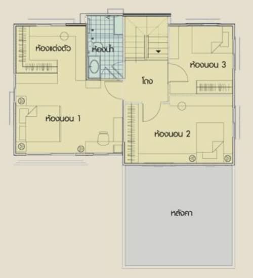 Homeplace Wongwaen Rattanathibet : โฮมเพลส วงแหวนรัตนาธิเบศร์ - Floor Plan