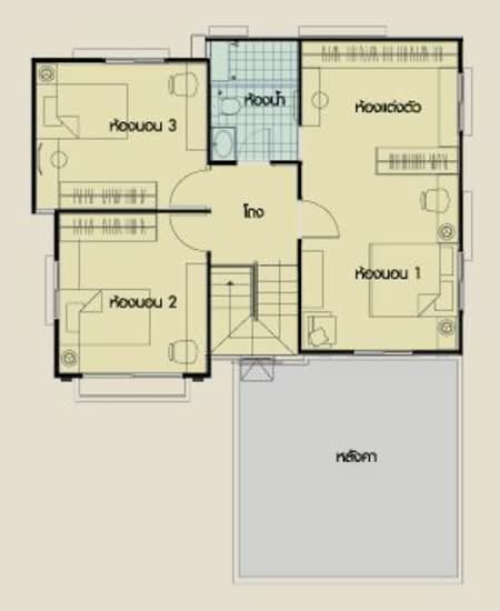 Homeplace Wongwaen Rattanathibet : โฮมเพลส วงแหวนรัตนาธิเบศร์ - Floor Plan