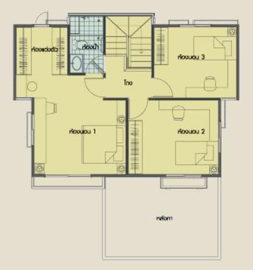 Homeplace Wongwaen Rattanathibet : โฮมเพลส วงแหวนรัตนาธิเบศร์ - Floor Plan