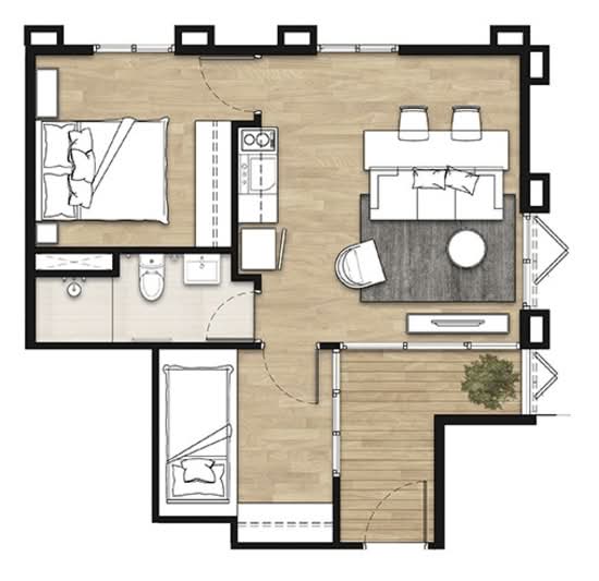 Formosa Ratchayothin - Floor Plan