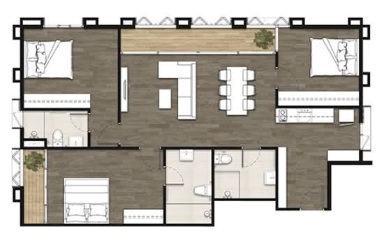Formosa Ratchayothin - Floor Plan